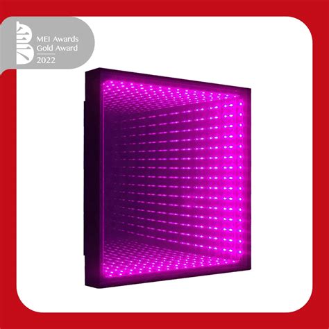 3D Infinity LED Mirror Dance Floor Stage Floor Stage Lighting For Party