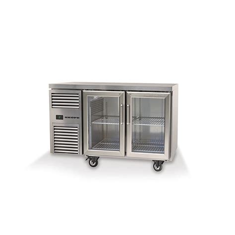 Skope Reflex 2 Glass Door Underbench Fridge Under Counter And Counter Fridges Arcus Australia