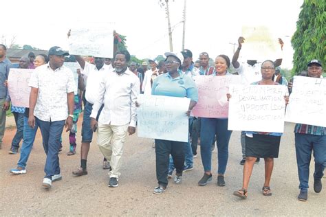 Save Us From Hunger Workers Cry Out During Protest The Hope Newspaper