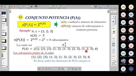 CONJUNTOS SEMANA 01 CEPRE UNCP 2023 ÁREA I YouTube