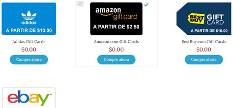 Cómo comprar Gift Cards con Paypal Más Recargas y Transferencias