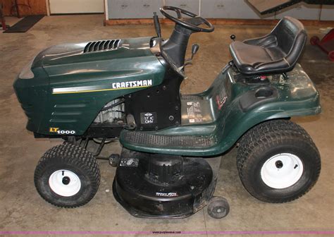 Craftsman Lt1000 20 Hp V Twin At Craftsman Riding Mower