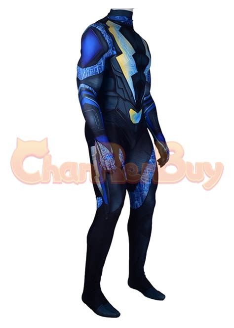 Black Lightning Costume Cosplay Bodysuit-Chaorenbuy Cosplay