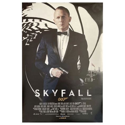 "Skyfall" Film Poster, 2012 For Sale at 1stDibs