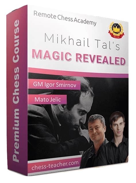 Mikhail Tal's Magic Revealed by GM Igor Smirnov — 21 Days to ...