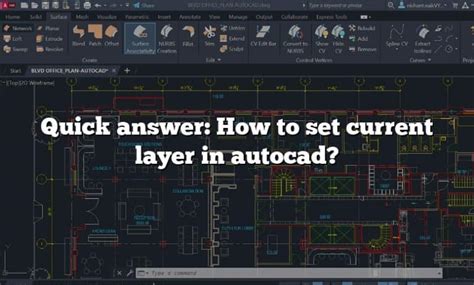 Quick Answer How To Set Current Layer In Autocad