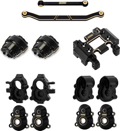 Amazon Injora Brass Skid Plate Steering Knuckle Outer Portal