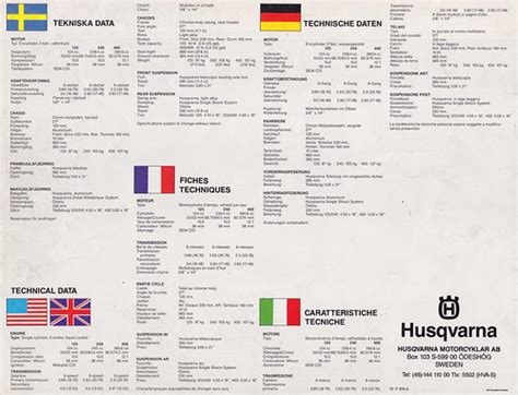 1986 Husqvarna Enduro Brochure Page 4 Tony Blazier Flickr