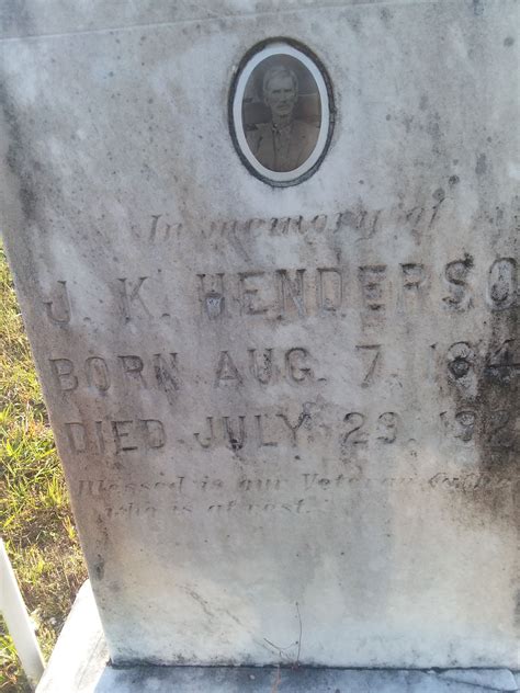 Jeremiah Kimball Henderson 1843 1920 Find A Grave Memorial