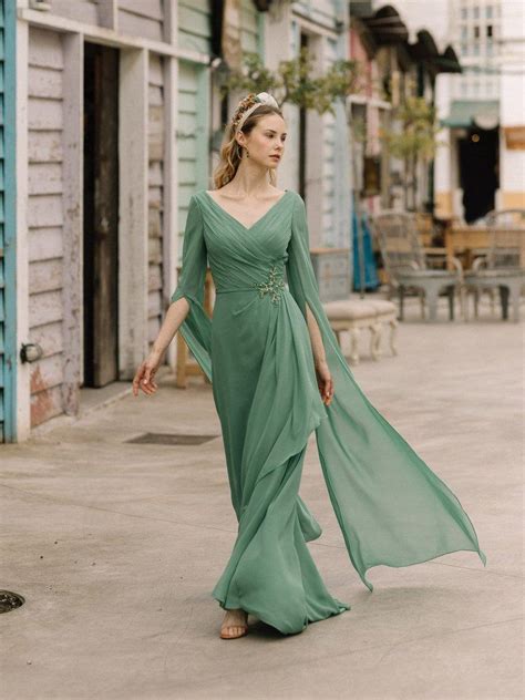 Vestidos De Noche Verdes Atelier Yuwa Ciao Jp