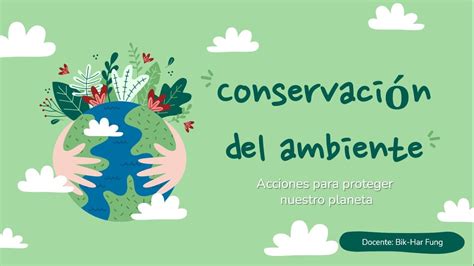 La Conservación Del Ambiente Youtube