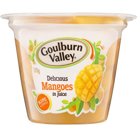 Goulburn Valley Mango 170g Woolworths