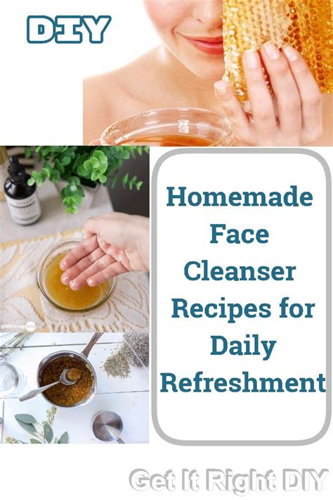 Diy Your Own Facial Cleanser To Make Sure It Is 100 Non Toxic And Safe