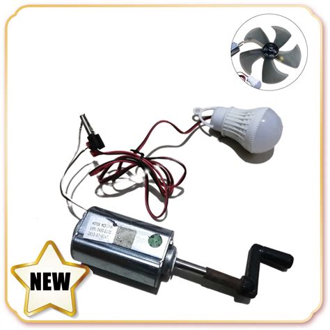 Handkurbel Dc Generator Windgenerator V V Reisen Notfall Outdoor