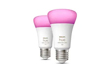 Ampoules connectées Philips Hue Pack rééquipement 2023 2 Hue White