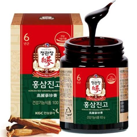 Korean Red Ginseng Extract With Honey 100g Bottle Azha Pasa Azha Pasa