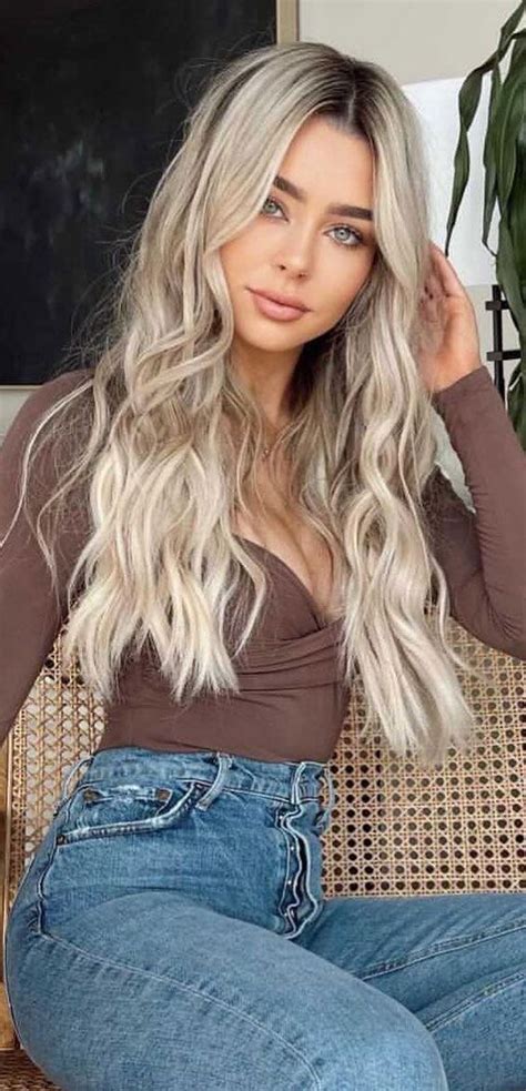 Gorgeous Hair Colour Ideas With Blonde Vanilla Butter Hair Colour