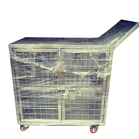 Stainless Steel Cage Trolley Loading Capacity 100kg At Rs 10200 In Vasai