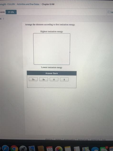 Solved Ring20 CULLEN Activities And Due Dates Chapter 8 HW Chegg