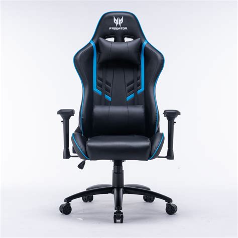 Predator Gaming Chair SG Edition PVC Fabric Grey Fabric Blue