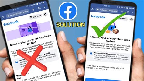 Your Account Has Been Locked Facebook Learn More Problem How To