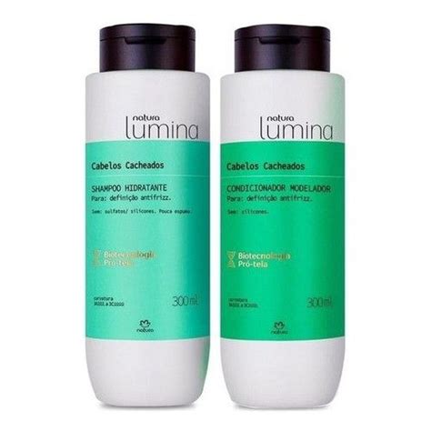 Natura Lumina Shampoo E Condicionador Cabelos Cacheados R