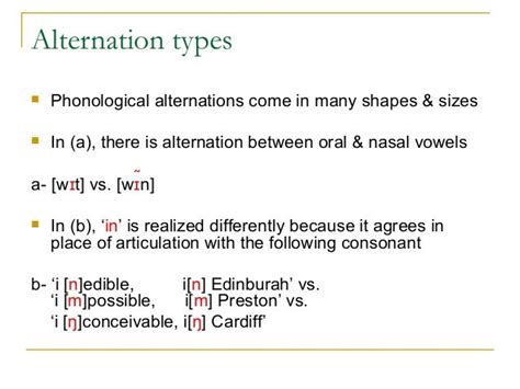 Phonology Chapter 9