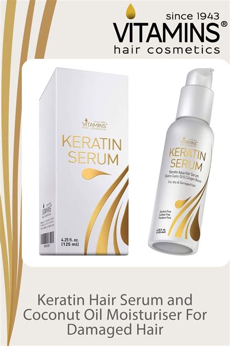 Vitamins Keratin Protein Hair Serum in 2022 | Hair protein, Dry frizzy ...