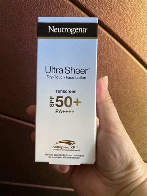 Neutrogena Ultrasheer Dry Touch Face Lotion Sunscreen Spf Pa