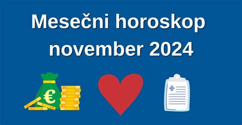 Mesečni horoskop november 2024 za vsa znamenja Tomaž Gorec