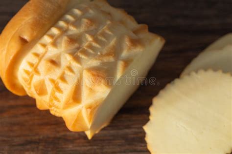 Traditional Polish Highlander Sheep Cheese Oscypek Stock Image Image