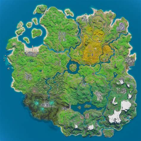 Así Es El Nuevo Mapa De Fortnite Capítulo 2 Descubre Todos Los Detalles