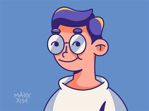 2d Simple Character Design Illustration Created With Vectors By Mark