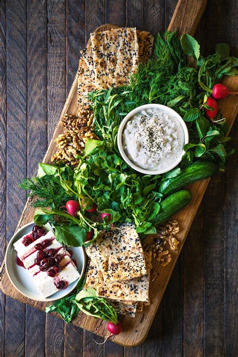 Persian Cheese And Herb Platter Honestlyyum