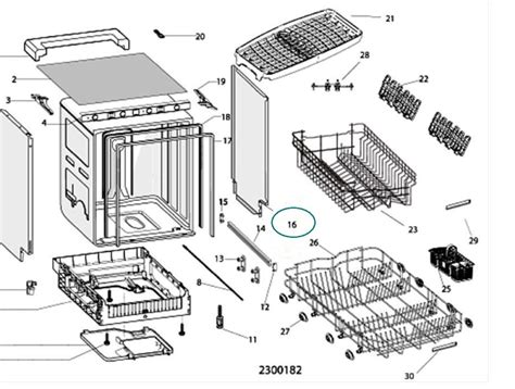 Hotpoint Dishwasher Parts Diagram | ubicaciondepersonas.cdmx.gob.mx