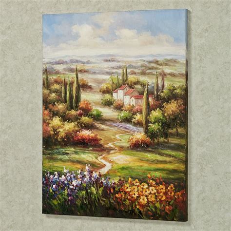 Tuscan Retreat Italian Countryside Canvas Art