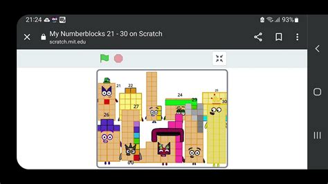 My Numberblocks 21 - 30 - YouTube