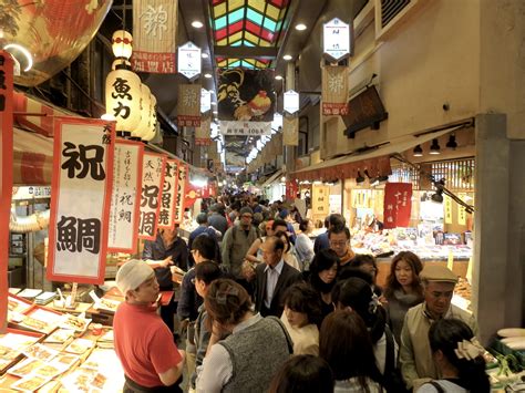 Nishiki Market Kyoto Food Market Tourist In Japan