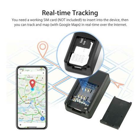 Htun Manyetik Mini Gps Tracker Araba Ocuklar Gsm Gprs Ger Ek Zamanl