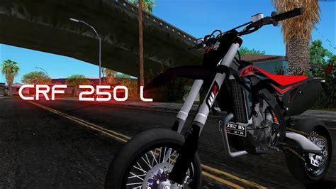 MOD CRF 250 HEDON GTA SA ANDROID YouTube