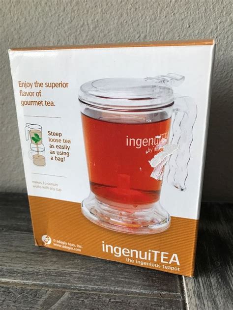 Adagio Teas 16 Oz IngenuiTEA Bottom Dispensing Teapot For Sale Online