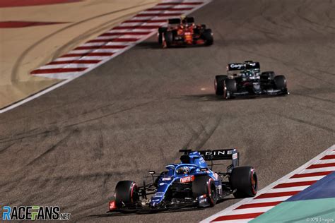 Fernando Alonso Alpine Bahrain International Circuit 2021 · Racefans