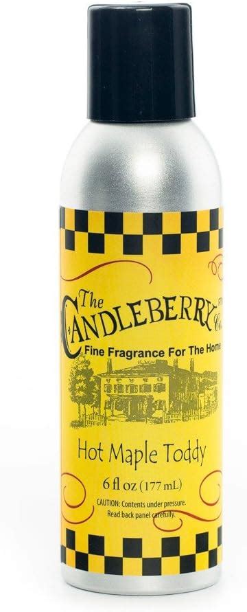 Amazon Candleberry Hot Maple Toddy Room Spray Home Kitchen