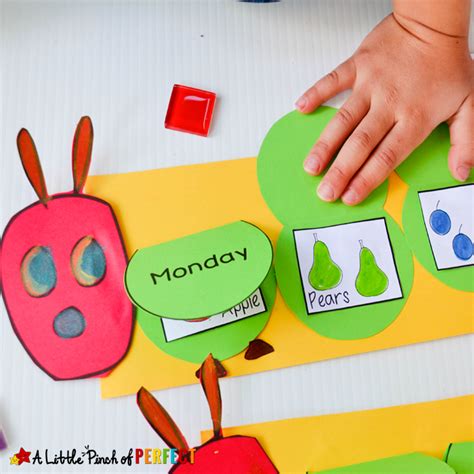 Hungry Caterpillar Craft Free Template For Kids To Cut And Paste Artofit