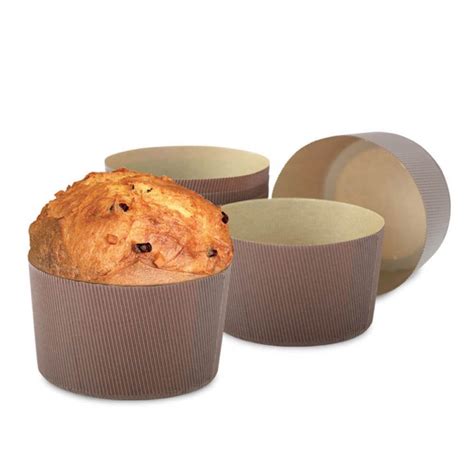 Moldes de Papel para Panettone Pack de 5 Resistencia 200ºC 750 gr