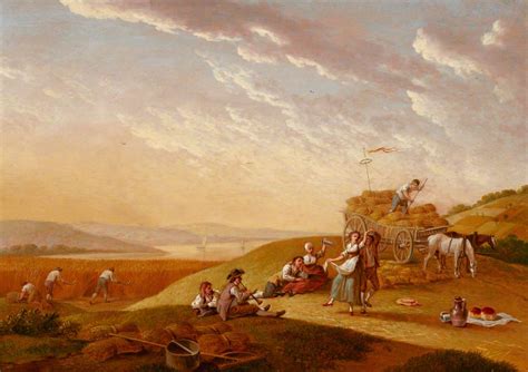 Landscape with a Harvest Scene | Art UK