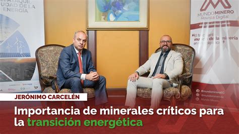 minerales críticos para el desarrollo de industrias actuales