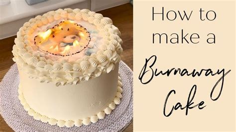 Burnaway Cake Tutorial For Weddings