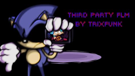 Third Party V Flm By Me Finished Fnf Sonic Exe Rerun Youtube