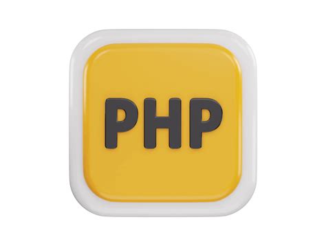 php programing icon  rendering vector illustration  vector